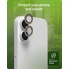 image:imageZAGG iPhone Camera Lens Protector for iPhone 171615 Pro and Pro Max Models  Orange Camera Ring Maximum Impact amp Scratch Protection AntiReflective Technology SmudgeResistant Glass EliteGold Glitter
