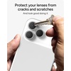 image:imageZAGG iPhone Camera Lens Protector for iPhone 171615 Pro and Pro Max Models  Orange Camera Ring Maximum Impact amp Scratch Protection AntiReflective Technology SmudgeResistant Glass EliteDiamond