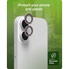 image:imageZAGG iPhone Camera Lens Protector for iPhone 171615 Pro and Pro Max Models  Orange Camera Ring Maximum Impact amp Scratch Protection AntiReflective Technology SmudgeResistant Glass ElitePink Glitter
