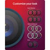 image:imageZAGG iPhone Camera Lens Protector for iPhone 171615 Pro and Pro Max Models  Orange Camera Ring Maximum Impact amp Scratch Protection AntiReflective Technology SmudgeResistant Glass EliteBlue