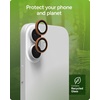 image:imageZAGG iPhone Camera Lens Protector for iPhone 171615 Pro and Pro Max Models  Orange Camera Ring Maximum Impact amp Scratch Protection AntiReflective Technology SmudgeResistant Glass EliteOrange