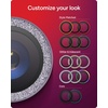 image:imageZAGG iPhone Camera Lens Protector for iPhone 171615 Pro and Pro Max Models  Orange Camera Ring Maximum Impact amp Scratch Protection AntiReflective Technology SmudgeResistant Glass ElitePurple Glitter