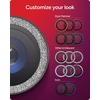 image:imageZAGG iPhone Camera Lens Protector for iPhone 171615 Pro and Pro Max Models  Orange Camera Ring Maximum Impact amp Scratch Protection AntiReflective Technology SmudgeResistant Glass EliteSilver Glitter