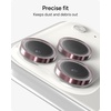 image:imageZAGG iPhone Camera Lens Protector for iPhone 171615 Pro and Pro Max Models  Orange Camera Ring Maximum Impact amp Scratch Protection AntiReflective Technology SmudgeResistant Glass ElitePink Glitter