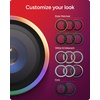 image:imageZAGG iPhone Camera Lens Protector for iPhone 171615 Pro and Pro Max Models  Orange Camera Ring Maximum Impact amp Scratch Protection AntiReflective Technology SmudgeResistant Glass EliteIridescent