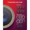 image:imageZAGG iPhone Camera Lens Protector for iPhone 171615 Pro and Pro Max Models  Orange Camera Ring Maximum Impact amp Scratch Protection AntiReflective Technology SmudgeResistant Glass EliteGold Glitter