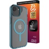 image:imageZAGG Santa Cruz Snap iPhone 151413 Case  MagSafe Phone Case Drop Protection 13ft4m Durable Graphene AntiYellowing and ScratchResistant Phone Case OrangeRetro Blue