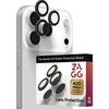 image:imageZAGG iPhone Camera Lens Protector for iPhone 171615 Pro and Pro Max Models  Orange Camera Ring Maximum Impact amp Scratch Protection AntiReflective Technology SmudgeResistant Glass EliteBeige Sandstone