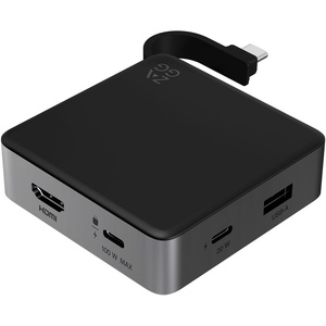 image:imageZAGG 9Port Hub  2 USBC 2 HDMI 4K 60Hz 1 USBA 10Gbps Ethernet Audio Jack SD amp MicroSD Card Readers  MultiDevice Connectivity for iPadOS ChromeOS Android Windows4Port Hub