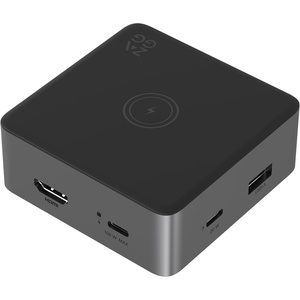 image:imageZAGG 9Port Hub  2 USBC 2 HDMI 4K 60Hz 1 USBA 10Gbps Ethernet Audio Jack SD amp MicroSD Card Readers  MultiDevice Connectivity for iPadOS ChromeOS Android Windows4Port Hub w Wireless Charging