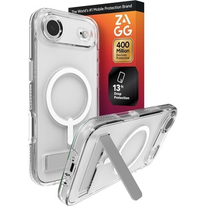image:imageZAGG Crystal Palace iPhone 15 Plus 14 Plus Phone Case  Drop Protection 13ft4m AntiYellowing amp ScratchResistant iPhone Case Wireless Charging Compatibility CleariPhone Air