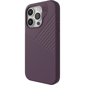 image:imageZAGG Denali Snap iPhone 151413 Case  Drop Protection 16ft5m Dual Layer Textured Cell Phone Case NoSlip Design MagSafe Phone Case Rust BrownPurple