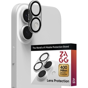 image:imageZAGG Glass Elite AntiGlare Camera Lens Protector for iPhone 16 Plus  16  AntiReflective Glass 5X Stronger SmudgeFree EcoFriendly Easy InstallationiPhone 17