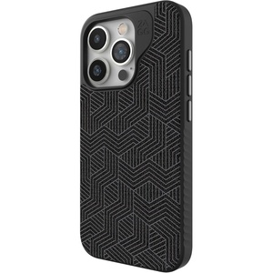 image:imageZAGG London Snap iPhone 151413 Case  Protective Cell Phone Case Drop Protection 13ft4m Durable Graphene MagSafe Phone Case Slim and Lightweight Black GeoBlack Geo