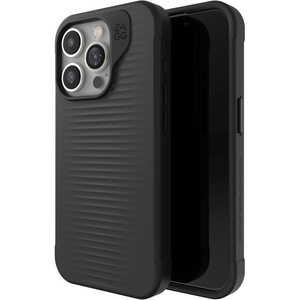 image:imageZAGG Luxe Snap iPhone 151413 Case  Protective Cell Phone Case Drop Protection 10ft3m Durable Graphene Material Slim and Lightweight MagSafe Phone Case Plum PurpleBlack