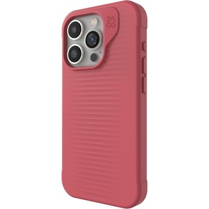 image:imageZAGG Luxe Snap iPhone 151413 Case  Protective Cell Phone Case Drop Protection 10ft3m Durable Graphene Material Slim and Lightweight MagSafe Phone Case Plum PurpleWatermelon Pink