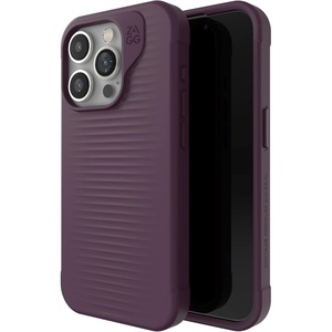 image:imageZAGG Luxe Snap iPhone 151413 Case  Protective Cell Phone Case Drop Protection 10ft3m Durable Graphene Material Slim and Lightweight MagSafe Phone Case Plum PurplePlum Purple