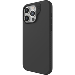 image:imageZAGG Manhattan Snap iPhone 151413 Case  Premium Silicone iPhone Case Durable Graphene Material Smooth Surface with a Comfortable Ripple Grip MagSafe Phone Case Plum PurpleBlack