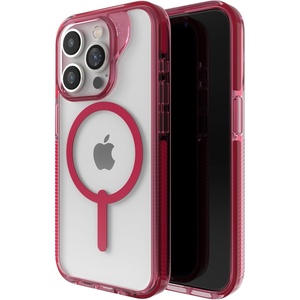 image:imageZAGG Santa Cruz Snap iPhone 151413 Case  MagSafe Phone Case Drop Protection 13ft4m Durable Graphene AntiYellowing and ScratchResistant Phone Case OrangeRed