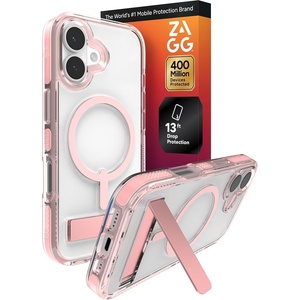 image:imageZAGG Santa Cruz Snap iPhone 151413 Case  MagSafe Phone Case Drop Protection 13ft4m Durable Graphene AntiYellowing and ScratchResistant Phone Case OrangePink Sorbet