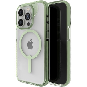image:imageZAGG Santa Cruz Snap iPhone 151413 Case  MagSafe Phone Case Drop Protection 13ft4m Durable Graphene AntiYellowing and ScratchResistant Phone Case OrangeGreen