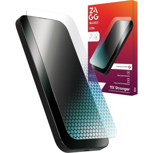 image:imageZAGG XTR3 iPhone 15 Plus Screen Protector  Glass 10X Stronger BlueLight Filtration EdgetoEdge Protection Scratch amp SmudgeResistant Surface InvisibleShield Easy to InstalliPhone 16 Pro Max