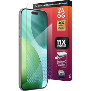 image:imageZAGG XTR3 iPhone 15 Plus Screen Protector  Glass 10X Stronger BlueLight Filtration EdgetoEdge Protection Scratch amp SmudgeResistant Surface InvisibleShield Easy to InstalliPhone Air