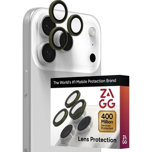 image:imageZAGG iPhone Camera Lens Protector for iPhone 171615 Pro and Pro Max Models  Orange Camera Ring Maximum Impact amp Scratch Protection AntiReflective Technology SmudgeResistant Glass EliteGreen Sea Kelp