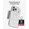 image:imageZAGG Crystal Palace Case with Kickstand for iPhone 17 Pro Max  Clear Drop Protection 13ft4m MagSafe Charging Compatible ClearGuard AntiYellowing Technology Scratch Resistant Phone CaseWithout Kickstand