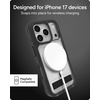 image:imageZAGG Rainier Case with Kickstand for iPhone 17 Pro Max  Gray Sandstone Graphene 22ft 7m Drop Protection Lanyard Attach Points MagSafe Wireless Charging Compatible 2Piece Design Phone CaseBlack