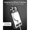 image:imageZAGG Rainier Case with Kickstand for iPhone 17 Pro Max  Green Sea Kelp Graphene 22ft 7m Drop Protection Lanyard Attach Points MagSafe Wireless Charging Compatible 2Piece Design Phone CaseBlack