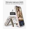 image:imageZAGG Rainier Case with Kickstand for iPhone 17 Pro Max  Green Sea Kelp Graphene 22ft 7m Drop Protection Lanyard Attach Points MagSafe Wireless Charging Compatible 2Piece Design Phone CaseGray Sandstone