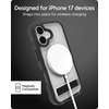 image:imageZAGG Rainier Case with Kickstand for iPhone 17 Pro Max  Green Sea Kelp Graphene 22ft 7m Drop Protection Lanyard Attach Points MagSafe Wireless Charging Compatible 2Piece Design Phone CaseBlack