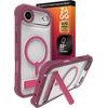 image:imageZAGG Rainier Case with Kickstand for iPhone 17 Pro Max  Green Sea Kelp Graphene 22ft 7m Drop Protection Lanyard Attach Points MagSafe Wireless Charging Compatible 2Piece Design Phone CaseRed Black Cherry