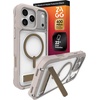 image:imageZAGG Rainier Case with Kickstand for iPhone 17 Pro Max  Green Sea Kelp Graphene 22ft 7m Drop Protection Lanyard Attach Points MagSafe Wireless Charging Compatible 2Piece Design Phone CaseGray Sandstone
