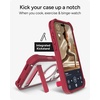 image:imageZAGG Rainier Case with Kickstand for iPhone 17 Pro Max  Green Sea Kelp Graphene 22ft 7m Drop Protection Lanyard Attach Points MagSafe Wireless Charging Compatible 2Piece Design Phone CaseRed Black Cherry