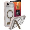 image:imageZAGG Rainier Case with Kickstand for iPhone 17 Pro Max  Green Sea Kelp Graphene 22ft 7m Drop Protection Lanyard Attach Points MagSafe Wireless Charging Compatible 2Piece Design Phone CaseGray Sandstone