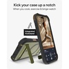 image:imageZAGG Rainier Case with Kickstand for iPhone 17 Pro Max  Green Sea Kelp Graphene 22ft 7m Drop Protection Lanyard Attach Points MagSafe Wireless Charging Compatible 2Piece Design Phone CaseGreen Sea Kelp