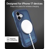 image:imageZAGG Rainier Case with Kickstand for iPhone 17 Pro Max  Green Sea Kelp Graphene 22ft 7m Drop Protection Lanyard Attach Points MagSafe Wireless Charging Compatible 2Piece Design Phone CaseBlue Cobalt Horizon