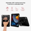 image:imageZAGG Rugged Tablet Case for iPad Air 13 M5 M4 M3 M2  Protective 360 Rotating Hand Strap Integrated Kickstand DropProof Ideal for Business Warehouse and Field Use BlackiPad 102 7th  9th Gen
