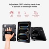 image:imageZAGG Rugged Tablet Case for iPad Air 13 M5 M4 M3 M2  Protective 360 Rotating Hand Strap Integrated Kickstand DropProof Ideal for Business Warehouse and Field Use BlackiPad Pro 11 M4