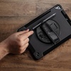 image:imageZAGG Rugged Tablet Case for iPad Air 13 M5 M4 M3 M2  Protective 360 Rotating Hand Strap Integrated Kickstand DropProof Ideal for Business Warehouse and Field Use BlackiPad 102 7th  9th Gen
