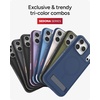 image:imageZAGG Sedona Snap Case with Kickstand for iPhone 17 Pro  Pitch Black Drop Protection 13ft4m MultiLayer Protection with Camera Button MagSafe Phone Case with ImpactAbsorbing BumpersNavy Blue
