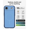 image:imageZAGG Sedona Snap Case with Kickstand for iPhone 17 Pro  Pitch Black Drop Protection 13ft4m MultiLayer Protection with Camera Button MagSafe Phone Case with ImpactAbsorbing BumpersBlue Royal Ember