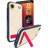image:imageZAGG Sedona Snap Case with Kickstand for iPhone 17 Pro  Pitch Black Drop Protection 13ft4m MultiLayer Protection with Camera Button MagSafe Phone Case with ImpactAbsorbing BumpersRed  Light Cream   Blue