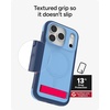 image:imageZAGG Sedona Snap Case with Kickstand for iPhone 17 Pro  Pitch Black Drop Protection 13ft4m MultiLayer Protection with Camera Button MagSafe Phone Case with ImpactAbsorbing BumpersBlue Royal Ember