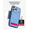 image:imageZAGG Sedona Snap Case with Kickstand for iPhone 17 Pro  Pitch Black Drop Protection 13ft4m MultiLayer Protection with Camera Button MagSafe Phone Case with ImpactAbsorbing BumpersBlue Royal Ember