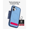 image:imageZAGG Sedona Snap Case with Kickstand for iPhone 17 Pro  Pitch Black Drop Protection 13ft4m MultiLayer Protection with Camera Button MagSafe Phone Case with ImpactAbsorbing BumpersBlue Royal Ember