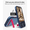 image:imageZAGG Sedona Snap Case with Kickstand for iPhone 17 Pro  Pitch Black Drop Protection 13ft4m MultiLayer Protection with Camera Button MagSafe Phone Case with ImpactAbsorbing BumpersBlue Royal Ember