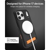 image:imageZAGG Sedona Snap Case with Kickstand for iPhone 17 Pro  Pitch Black Drop Protection 13ft4m MultiLayer Protection with Camera Button MagSafe Phone Case with ImpactAbsorbing BumpersFlood Black